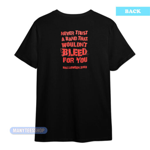 Fall Out Boy Never Trust A Band T-Shirt