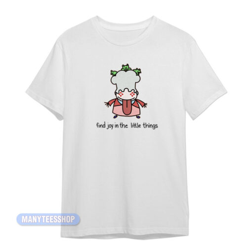Find Joy In The Little Things Queenie T-Shirt