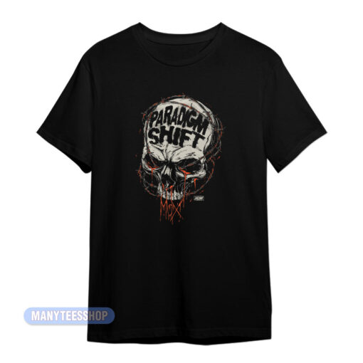 Jon Moxley Paradigm Shift Mox Skull T-Shirt