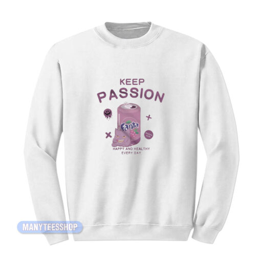 Keep Passion Fanta Pokemon Gengar Sweatshirt