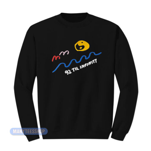 Mac Miller 92 Til Infinity Wave Sweatshirt