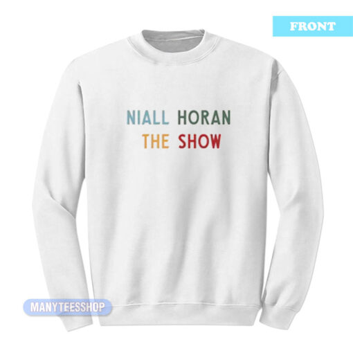 Niall Horan The Show Tracklist Sweatshirt