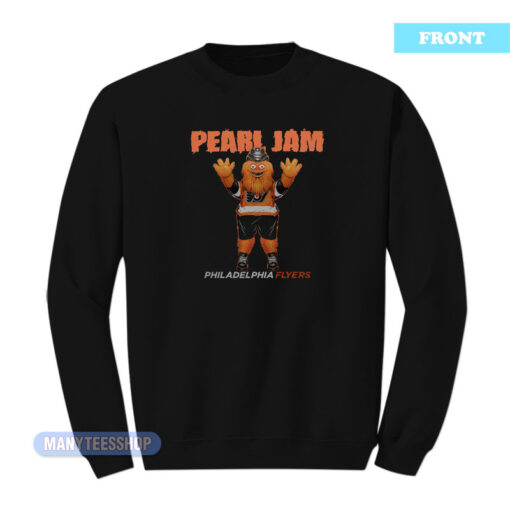 Pearl Jam 10 Philadelphia Flyers Sweatshirt