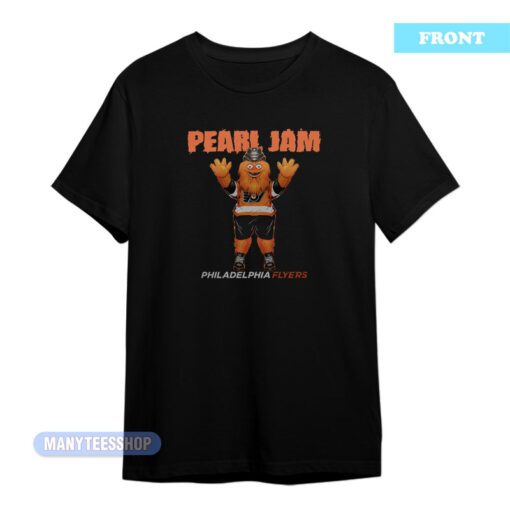 Pearl Jam 10 Philadelphia Flyers T-Shirt