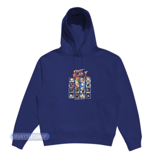 Player Select Street Fighter 2 Hoodie