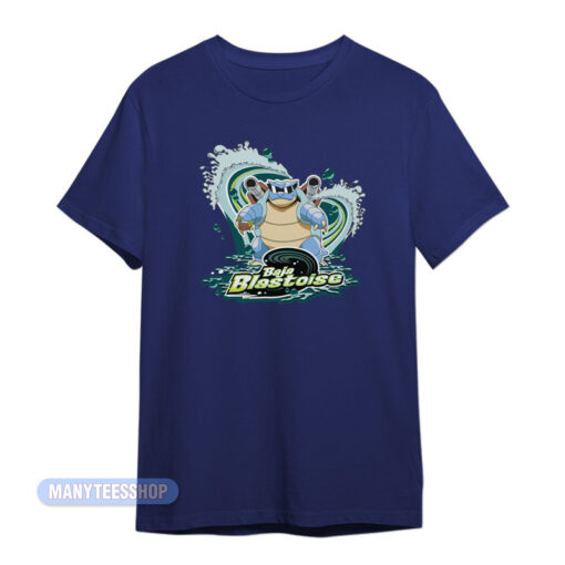 Baja Blastoise Pokemon T-Shirt