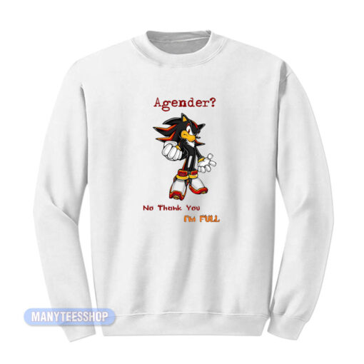 Sonic Shadow Agender Sweatshirt