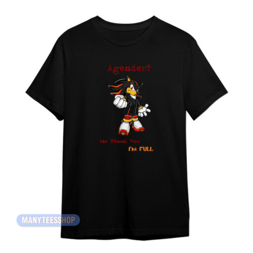 Sonic Shadow Agender T-Shirt