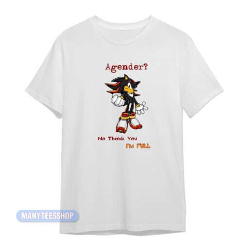 Sonic Shadow Agender T-Shirt