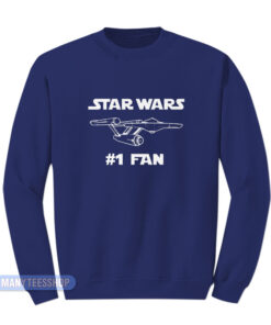 Star Wars Star Trek 1 Fan Sweatshirt