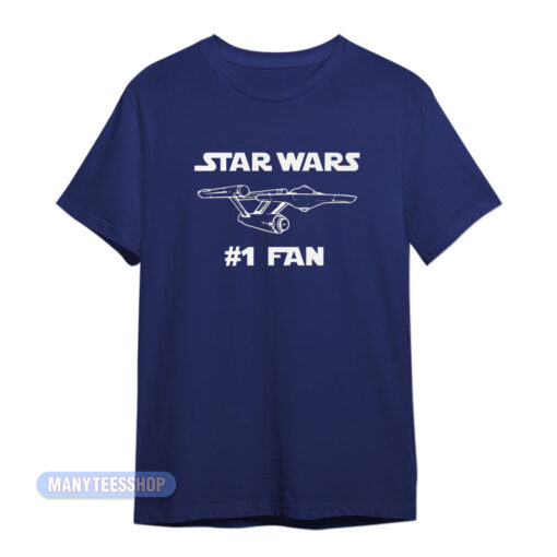Star Wars Star Trek 1 Fan T-Shirt