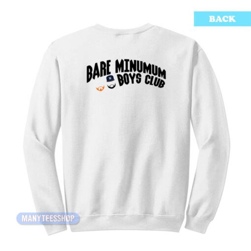 Bare Minumum Boys Club Sweatshirt
