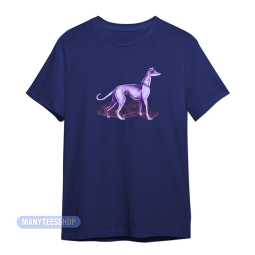 Sam Winchester Purple Dog T-Shirt