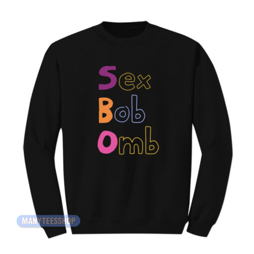 Sex Bob Omb Scott Pilgrim Sweatshirt
