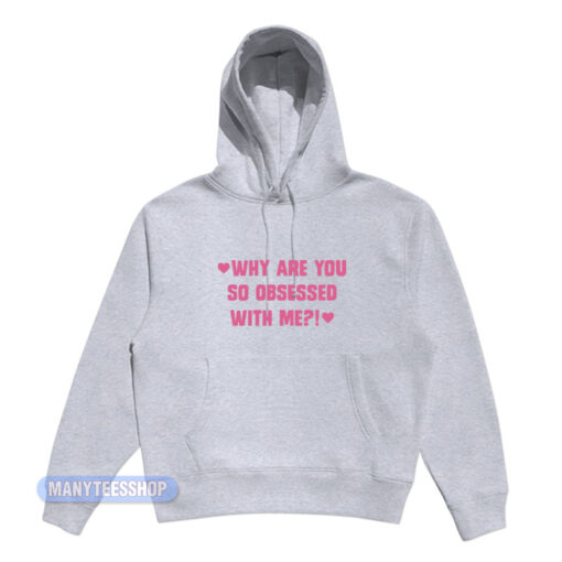 Why Are You So Obsessed With Me Hoodie