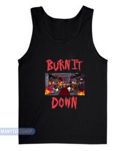 Burn It Down South Park Goth Kids Tank Top