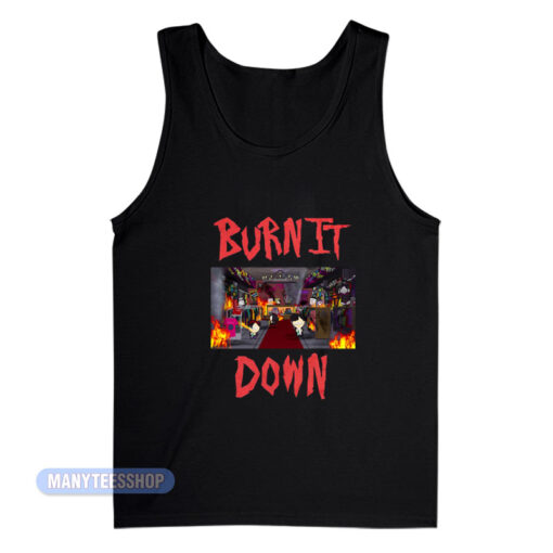 Burn It Down South Park Goth Kids Tank Top