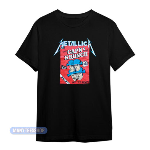 Metallica The Cap'ns Of Krunch T-Shirt