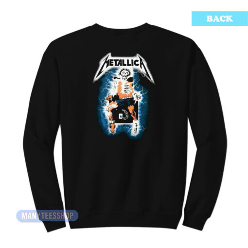 Metallica Ride The Lightning Electric Chair Sweatshirt