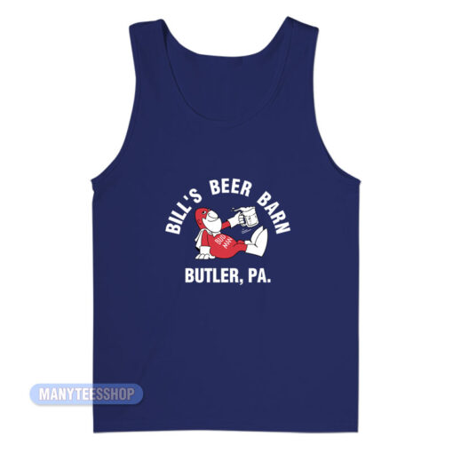 Johnny Knoxville Bill’s Beer Barn Butler Pa Tank Top