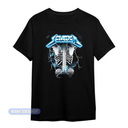Sciatica Metallica Ride The Lightning T-Shirt