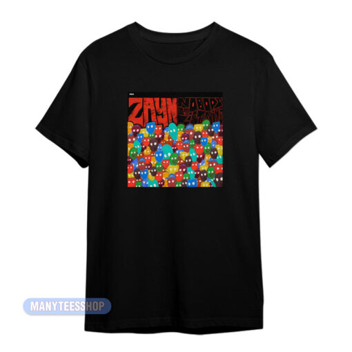 Zayn Malik Nobody Is Listening Album T-Shirt