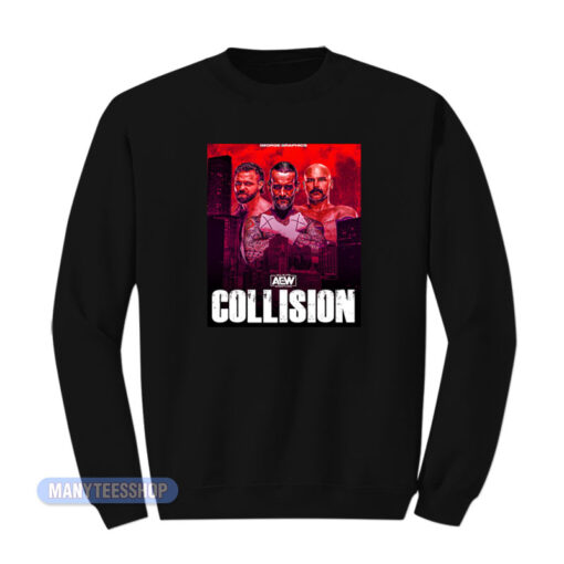 Aew All Elite Wrestling Collision Sweatshirt