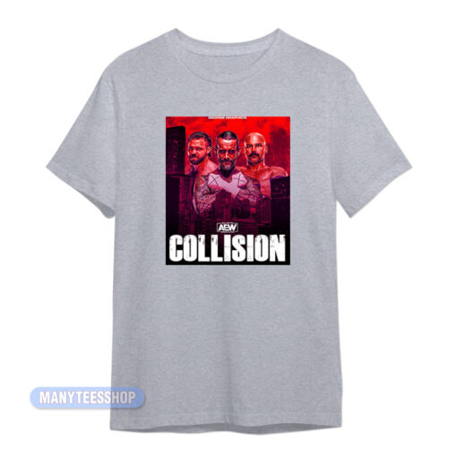 Aew All Elite Wrestling Collision T-Shirt