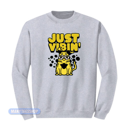 Just Vibin' Dog Sweatshirt