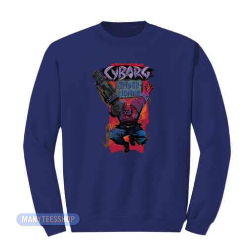 Spider-Man Cyborg Spider-Woman Sweatshirt