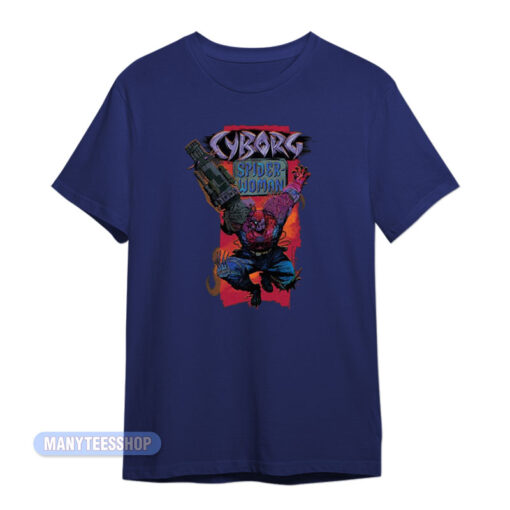 Spider-Man Cyborg Spider-Woman T-Shirt