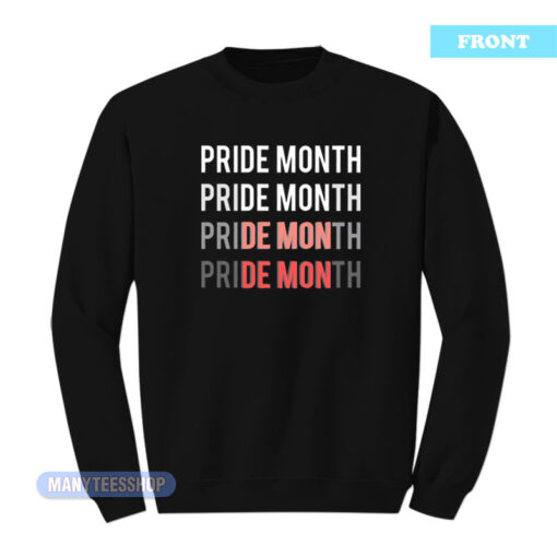 Pride Month Be Gay Raise Hell Sweatshirt