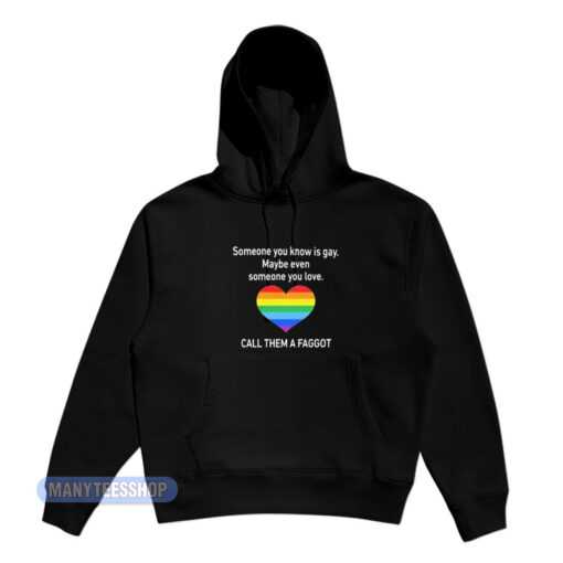 Someone You Know Is Gay Hoodie
