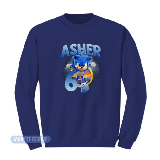 Sonic The Hedgehog Asher 6 Sweatshirt