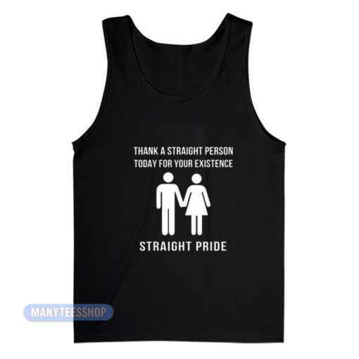 Thank A Straight Person Straight Pride Tank Top