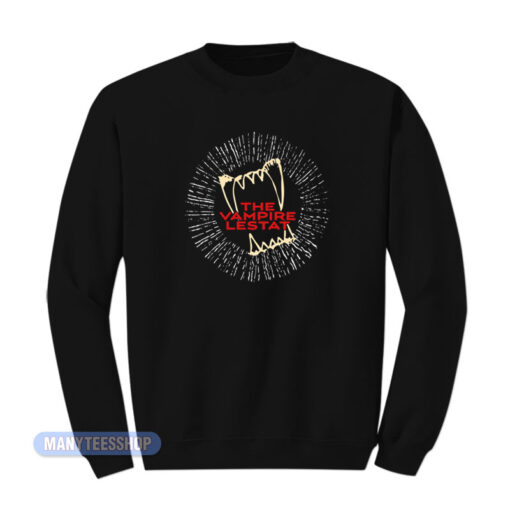 The Vampire Lestat Band Logo Sweatshirt