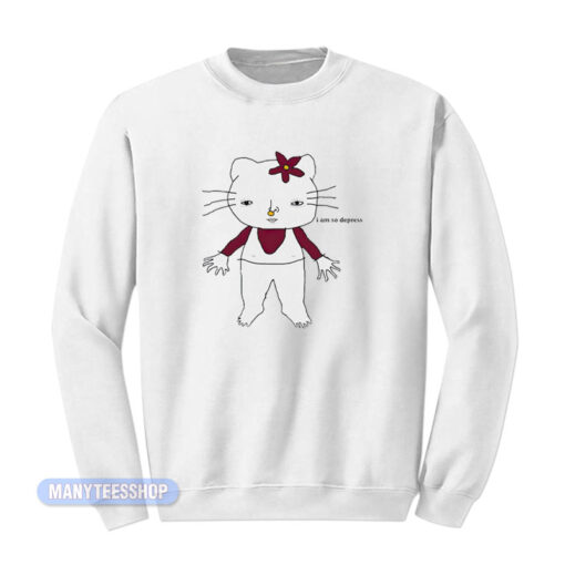Hello Kitty I Am So Depress Sweatshirt