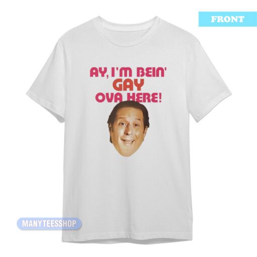 Sean Rinaldi For Comptroller Ay I'm Bein' Gay Ova Here T-Shirt