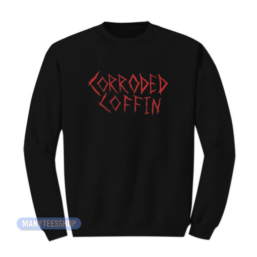 Stranger Things Corroded Coffin Sweatshirt