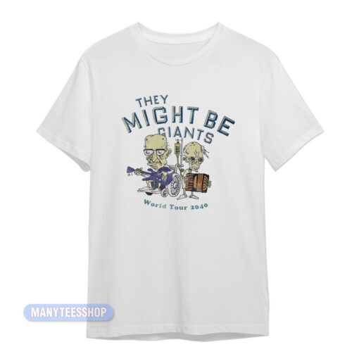 They Might Be Giants World Tour T-Shirt