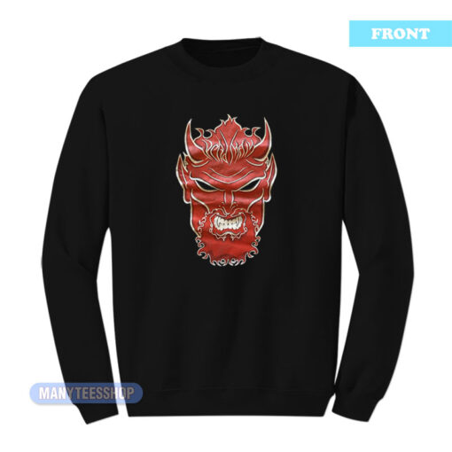 Undertaker Red Big Evil Devil Sweatshirt