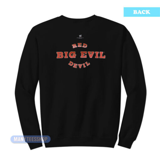 Undertaker Red Big Evil Devil Sweatshirt