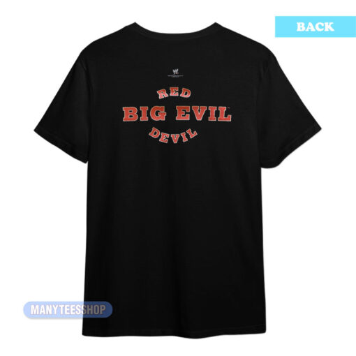Undertaker Red Big Evil Devil T-Shirt
