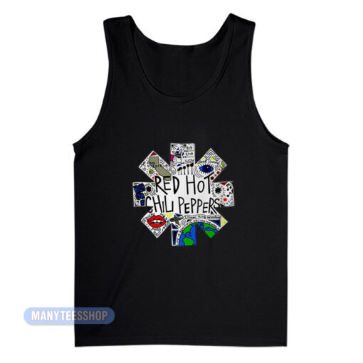 All Around The World Red Hot Chili Peppers Tank Top