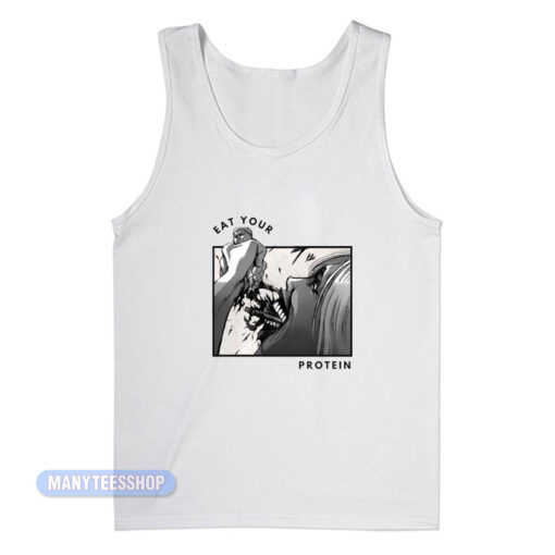 Eat Your Protein Anime Attack On Titan Tank Top