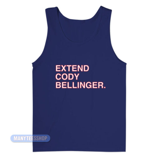 Extend Cody Bellinger Tank Top
