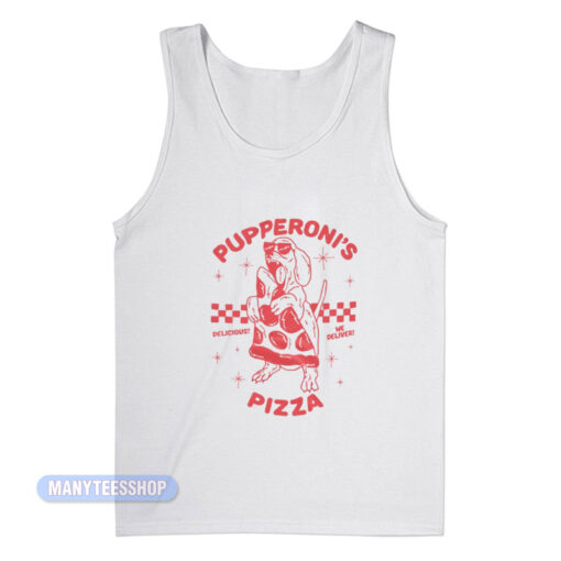 Pupperoni's Pizza Tank Top