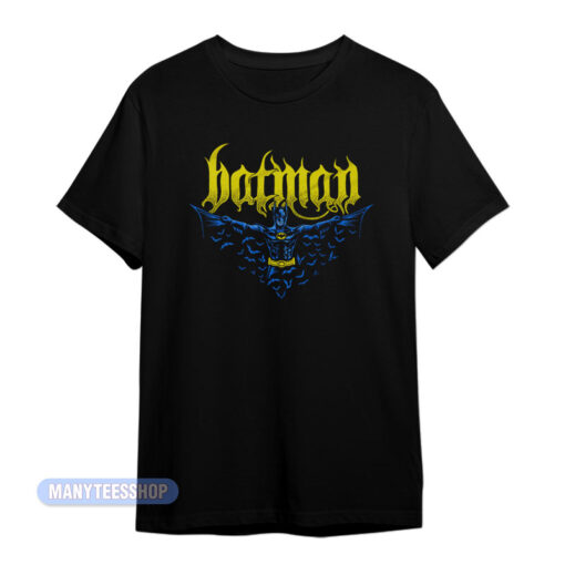 Batman Bat 89 Metal T-Shirt
