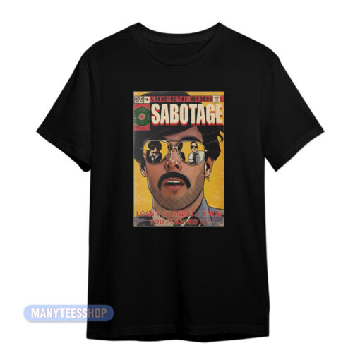 Beastie Boys Sabotage Poster T-Shirt