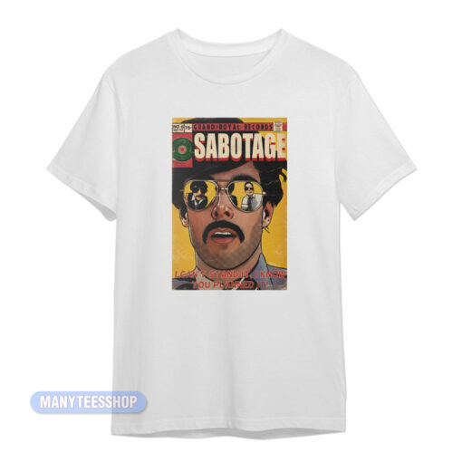 Beastie Boys Sabotage Poster T-Shirt